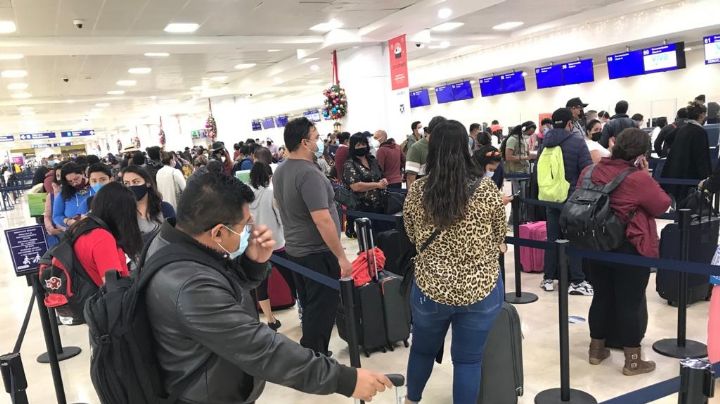 Continúa al alza el número de vuelos en el aeropuerto de Cancún