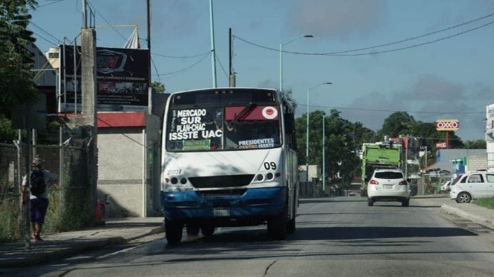 Camioneros de Campeche se comprometen a no realizar más paros