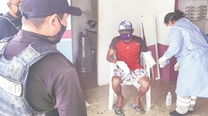 Atacan a machetazos a un hombre en Campeche