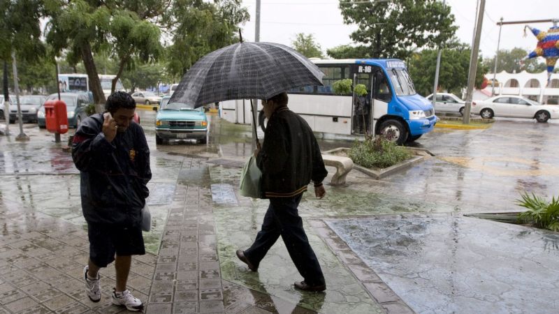Clima hoy: Lluvias fuertes en Campeche y chubascos en Yucatán y Quintana Roo