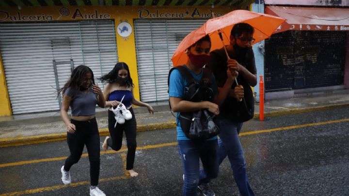 Un canal de baja presión causará lluvias en la Península de Yucatán