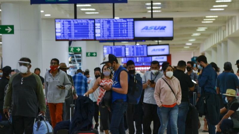 Cerró Aeropuerto de Cancún 2020 con recuperación de más de 80%
