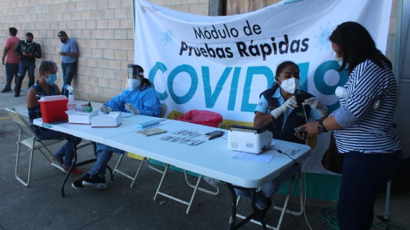Retoman aplicación de pruebas rápidas de COVID-19 en Quintana Roo