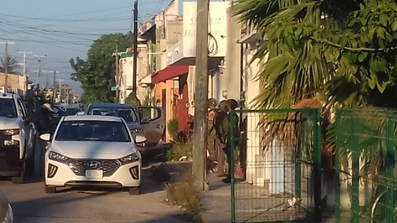 Guardia Nacional y Ejército Mexicano catean casa en Progreso