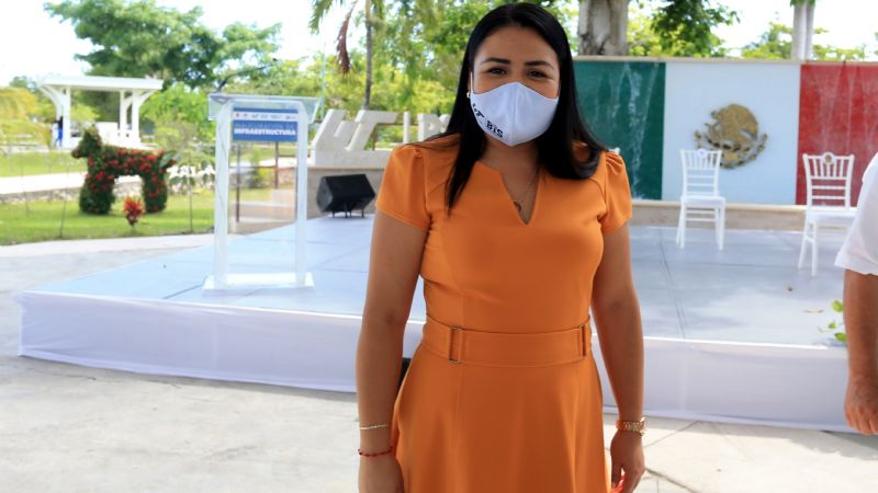 Blanca Merari, Alcaldesa de Puerto Morelos, desconoce finanzas heredadas del municipio