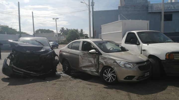 Carambola en Progreso, Yucatán, deja dos niños lesionados