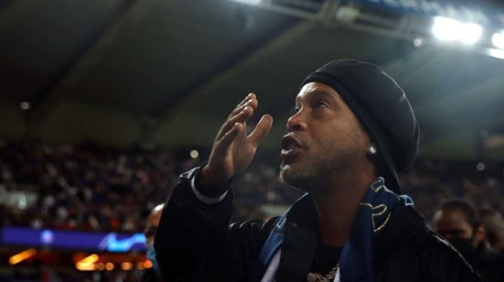 Así fue el reencuentro de Messi y Ronaldinho en París: VIDEO