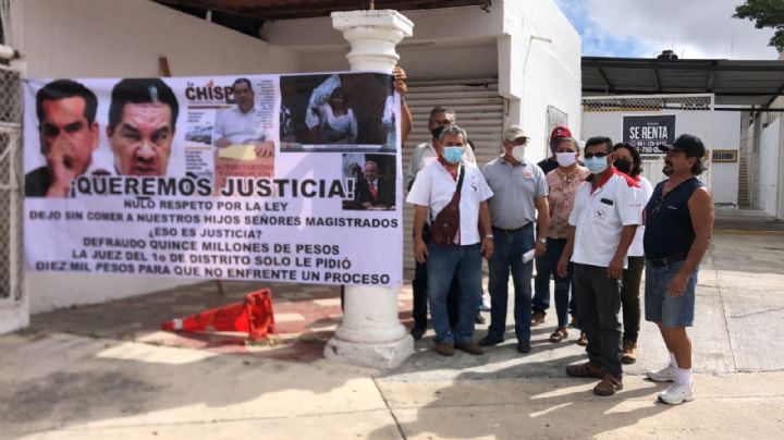 Candelario Salomón, sinónimo de impunidad: Taxistas de Campeche