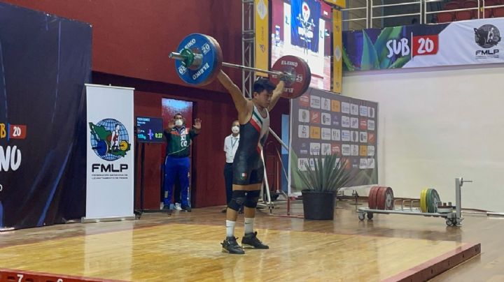 Atleta quintanarroense 'se luce' en Campeonato Panamericano de levantamiento de pesas