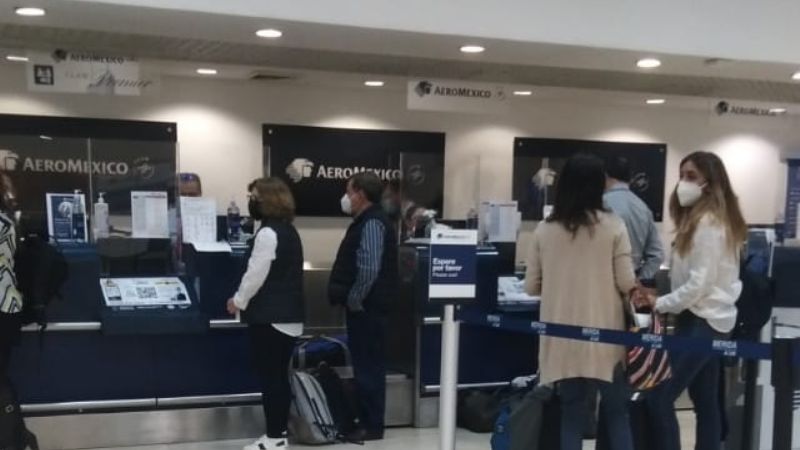 Aeroméxico pierde el 35% de pasajeros tras cancelaciones en Mérida