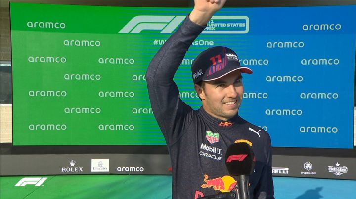 F1: 'Checo' Pérez saldrá tercero en el Gran Premio de EU mañana domingo