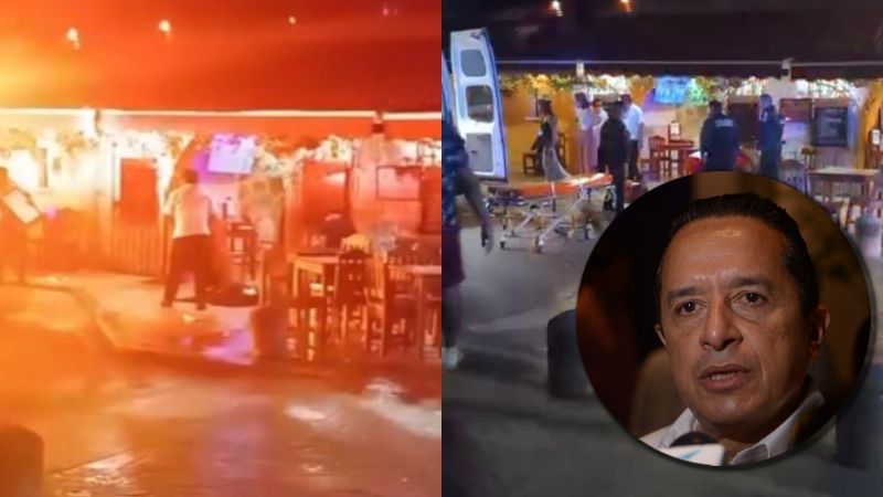 Carlos Joaquín calla tras balacera en el Bar 'La Malquerida' de Tulum