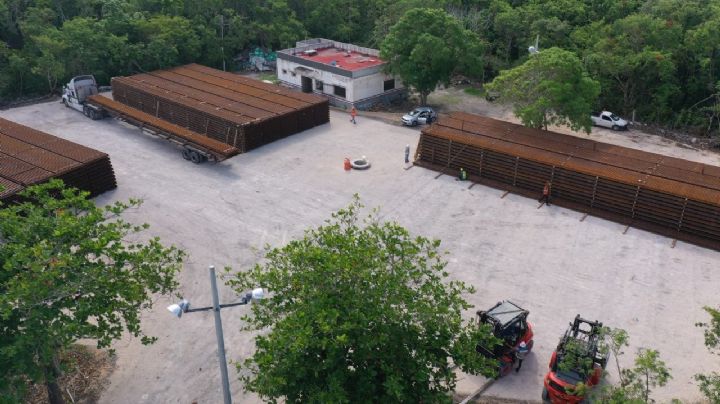 Tren Maya: Llegan 2 mil 626 toneladas de rieles para el Tramo 5 en Quintana Roo
