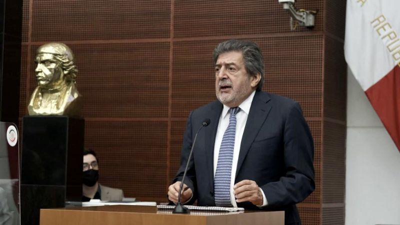 Rogelio Jiménez Pons, titular de Fonatur, comparece ante el Senado por Tren Maya