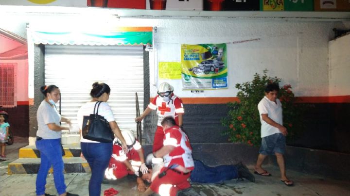 Hombre se pelea con su jefe en Ciudad del Carmen y termina con lesiones en el rostro