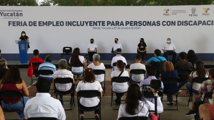 Mauricio Vila inaugura el 'Empleotón' para personas con discapacidad en Yucatán