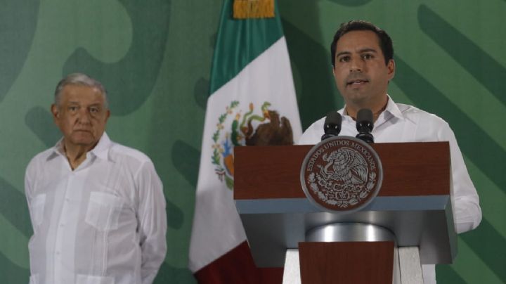 AMLO en Yucatán: Mauricio Vila destaca disminución del 48.7% de delitos en la entidad