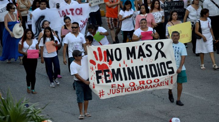 Hila Quintana Roo dos meses con la tasa más alta de feminicidios en México: SESNSP