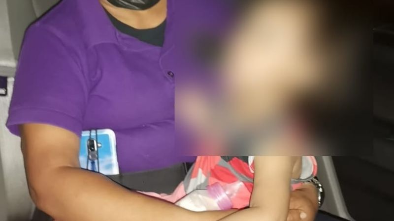 Rescatan a niña de dos años de una cuartería en Cancún