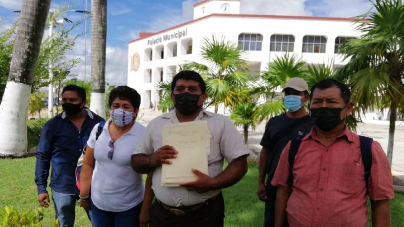 Representantes de comunidades limítrofes demandan apoyo al Ayuntamiento de Chetumal