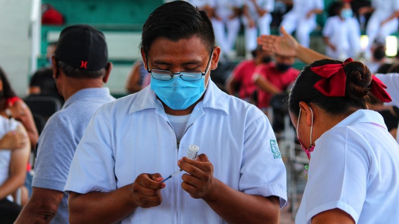 Anuncian aplicación de vacuna anticovid para rezagados en tres municipios de Quintana Roo