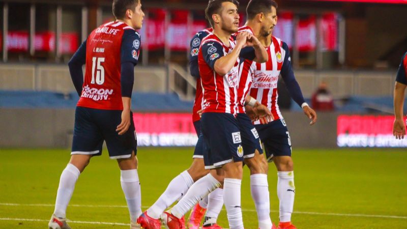 Chivas golea 4 a 1 al Club León en partido amistoso en Estados Unidos