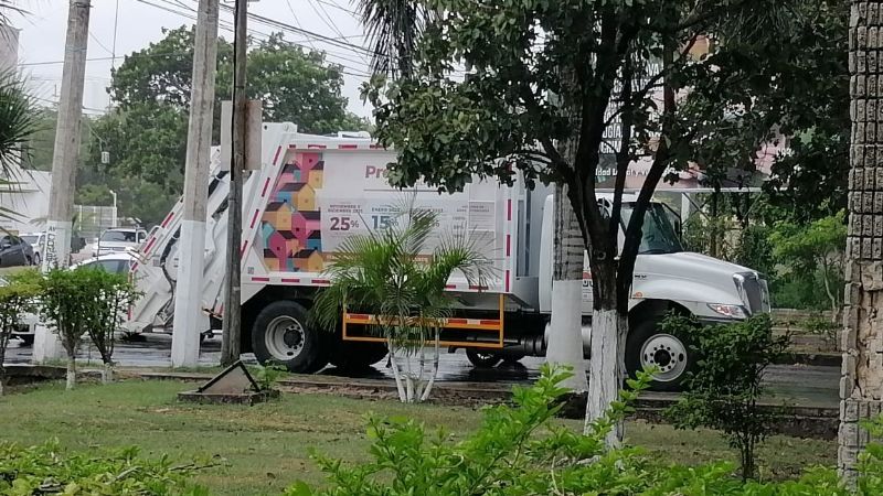 Alcaldesa de Chetumal retrasa inicio de operaciones de nuevos camiones recolectores de basura