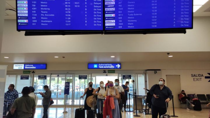 Neblina en CDMX retrasa llegada de vuelos al aeropuerto de Mérida, otra vez