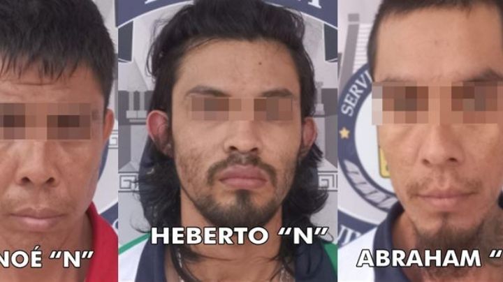 Detienen a tres hombres con cocaína y cristal en Playa del Carmen