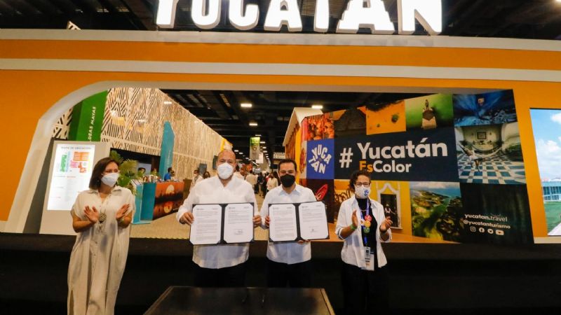 Mauricio Vila destaca convenio de promoción turística entre Yucatán y Jalisco