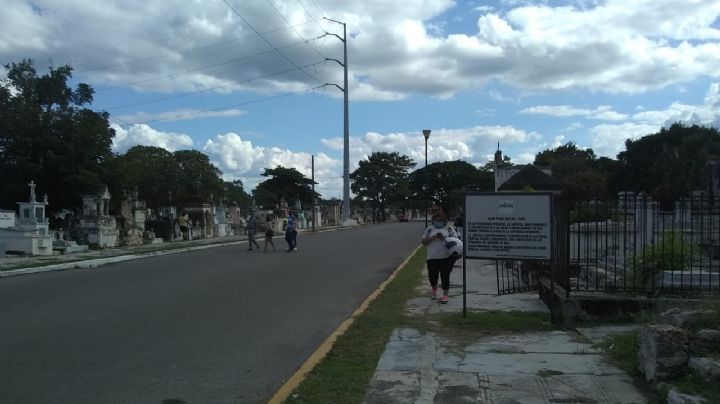 Así se ve el Cementerio General de Mérida este 2 de noviembre: EN VIVO