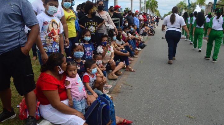 Sin sana distancia, Campeche celebra Desfile de la Revolución Mexicana