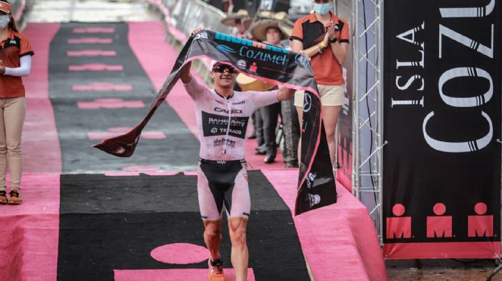 Kristian Blummenfelt se corona campeón del Full Ironman Cozumel 2021
