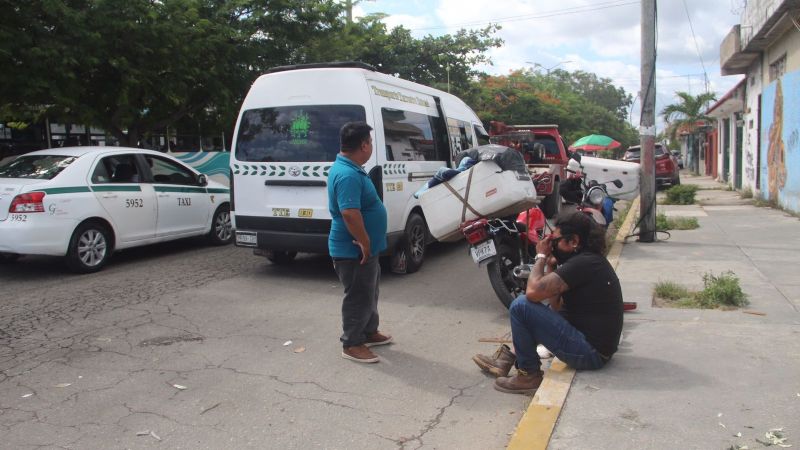 Atropellan a repartidor de tortillas tras pasarse un alto en la Ruta 5 de Cancún