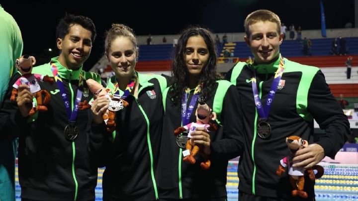Nadadores quintanarroenses ganan oro, plata y bronce en los Panamericanos Juveniles 2021