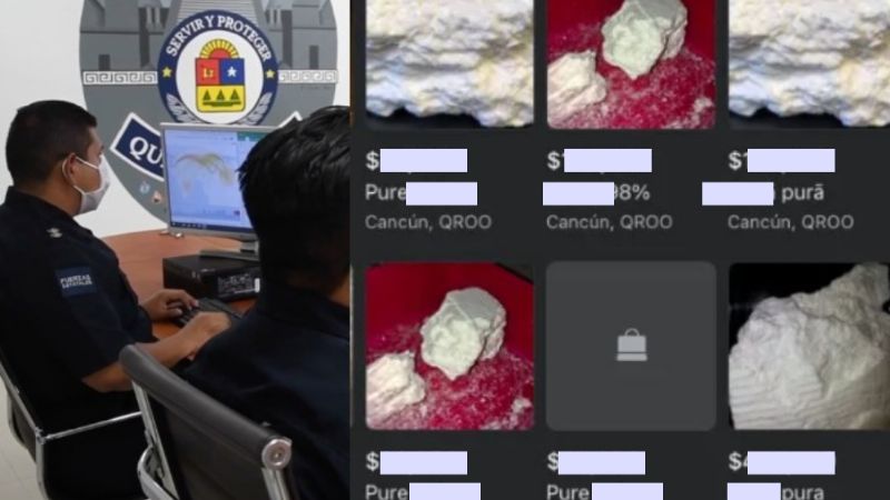 Delincuentes ofertan cocaína en Facebook; Policía Cibernética de Quintana Roo no los frena