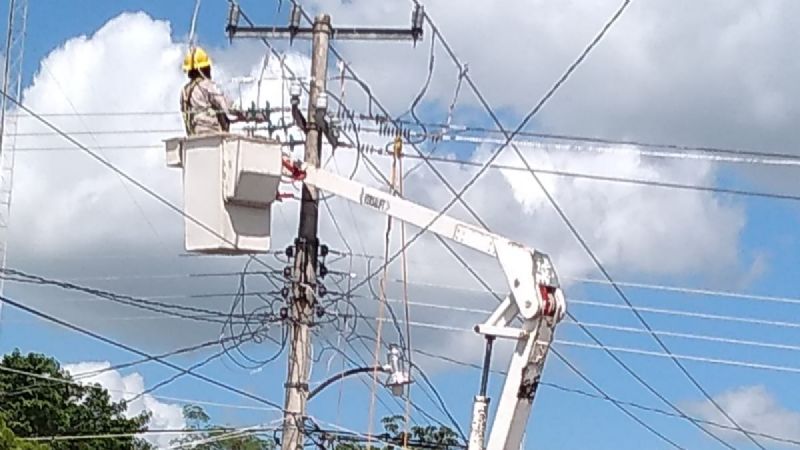 CFE anuncia corte de energía eléctrica en Chocholá, Yucatán