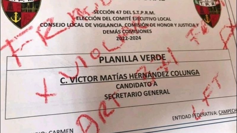 Elección de delegados en Pemex, con 547 denuncias por presunto fraude