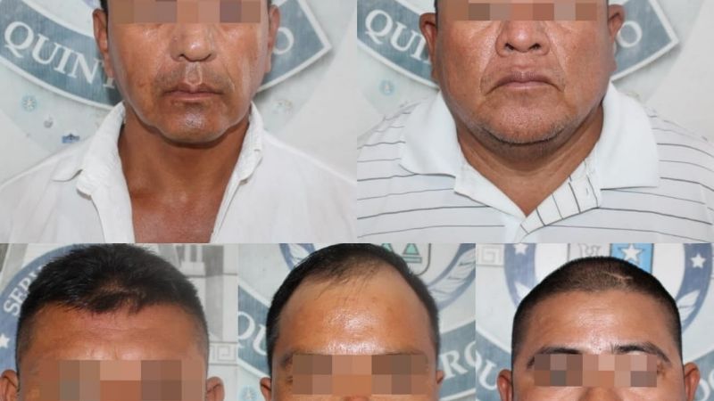 Detienen a cinco personas por posesión de drogas en Playa Langosta de Cancún
