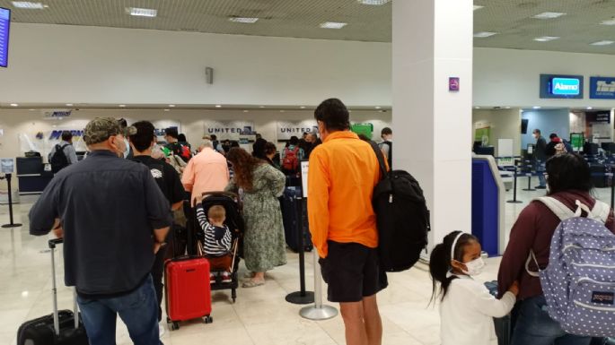 Aerolíneas atrasan cinco vuelos en el aeropuerto de Mérida