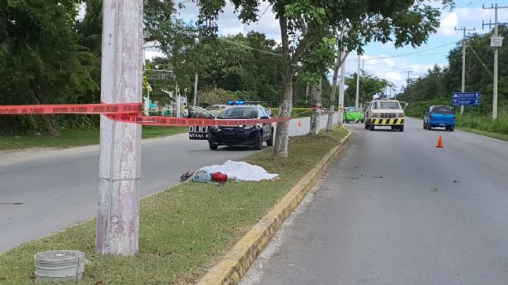 Muere turista tras derrapar su moto en el Km 4.5 de Cozumel