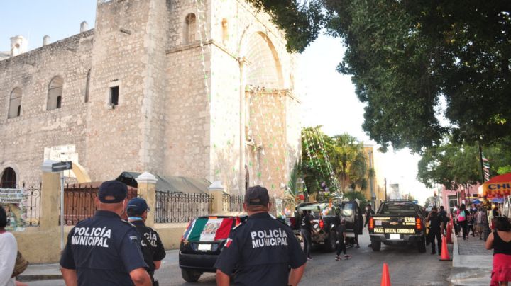 Mérida: Realizan operativos para evitar aglomeraciones durante festejo a la Virgen de Guadalupe