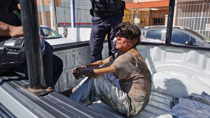 Indigente es brutalmente golpeado tras intentar abrir una camioneta en Ciudad del Carmen