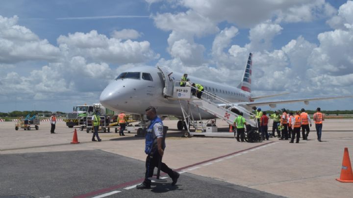 Aerolíneas del aeropuerto de Mérida incrementan vuelos por fiestas decembrinas