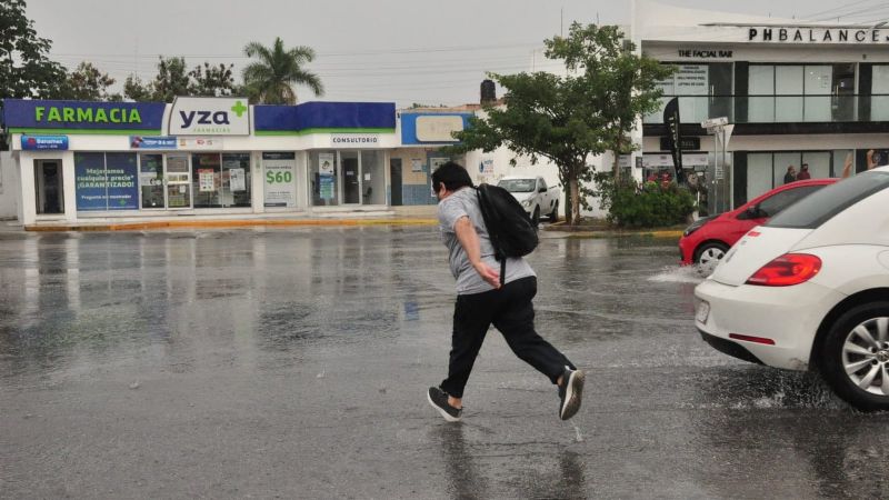 Entrada del Frente Frío Número 14 ocasionará lluvias en Yucatán