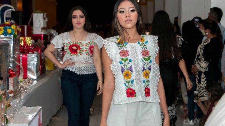 Artesanos de Maní muestran sus trabajos en pasarela de moda yucateca