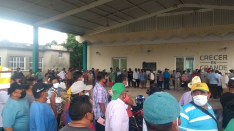 Ejidatarios exigirán más de un millón de pesos a Fonatur por el paso del Tren Maya en Tenabo