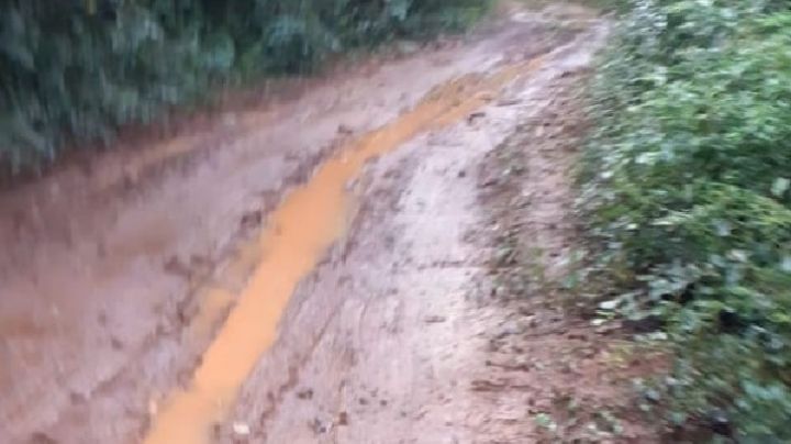 Pobladores piden reparar el camino de acceso a Tzukum, Felipe Carrillo Puerto