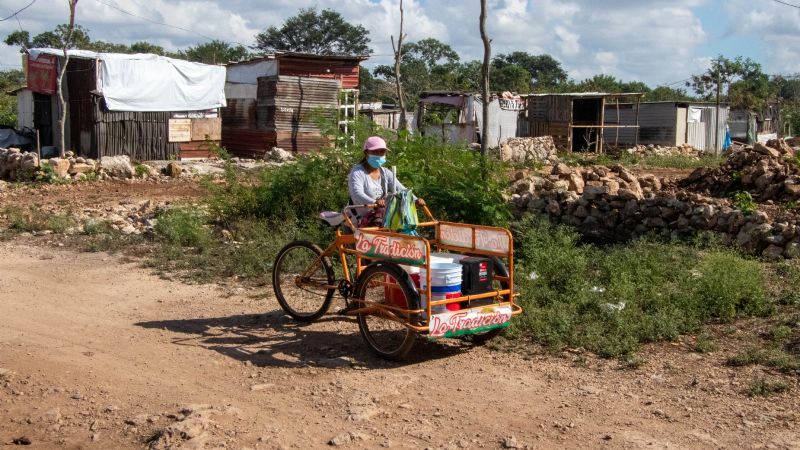 Mérida: Familias de la colonia irregular 'Las Rocas' viven en pobreza extrema y con carencias