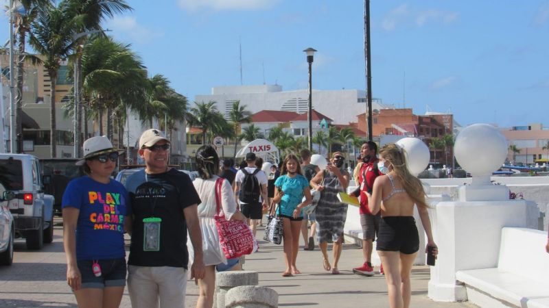 Incrementa ocupación turística ante la llegada de seis cruceros a Puertos de Cozumel